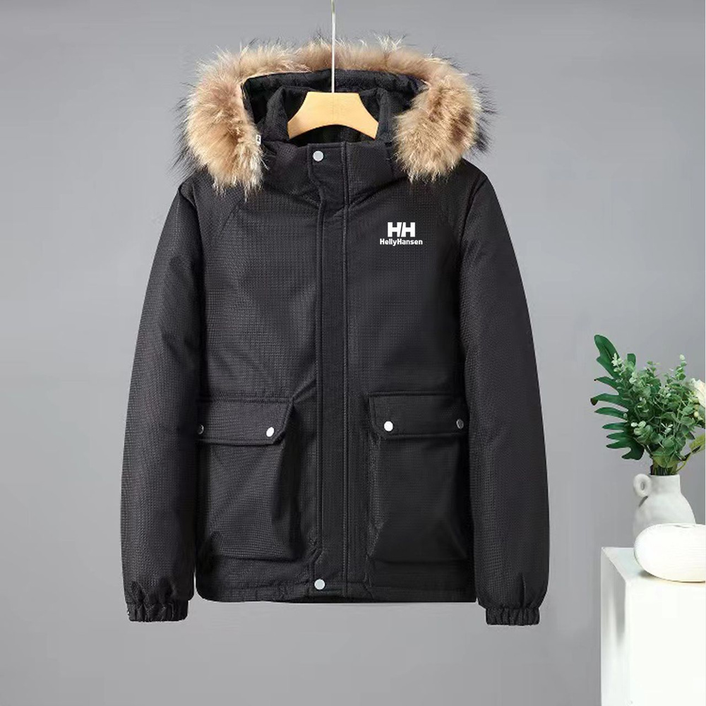 Пальто пуховое Helly Hansen ESS Hooded Down Jacket #1