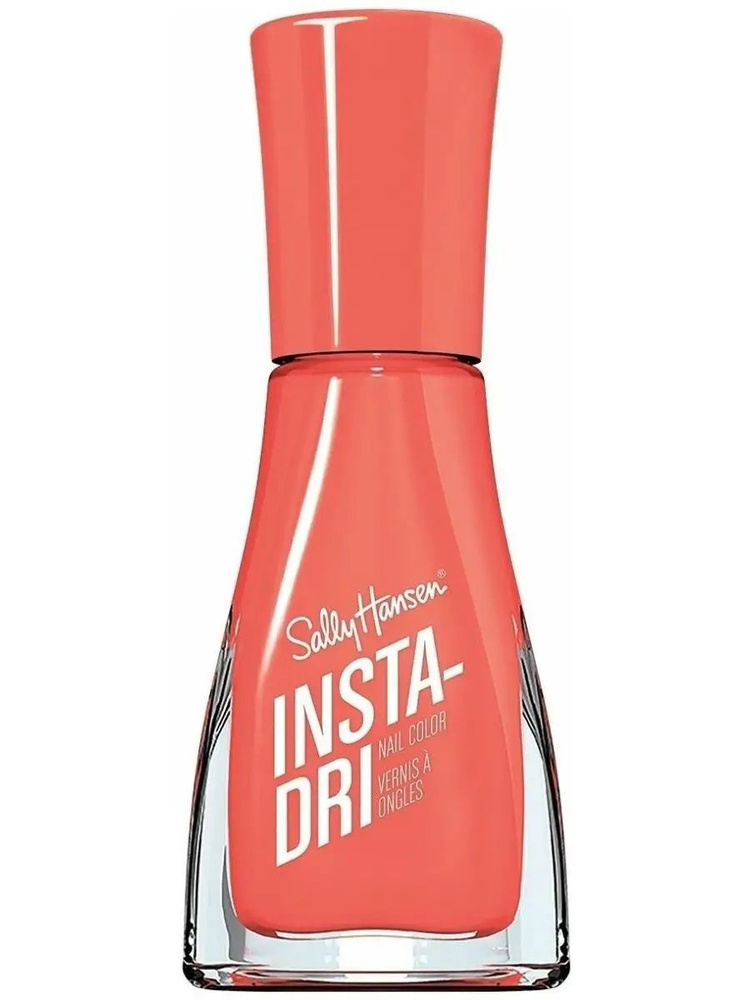 Sally Hansen Лак для ногтей Insta-Dri, тон 353 Shakin Sherbert, 9.17 мл, США #1