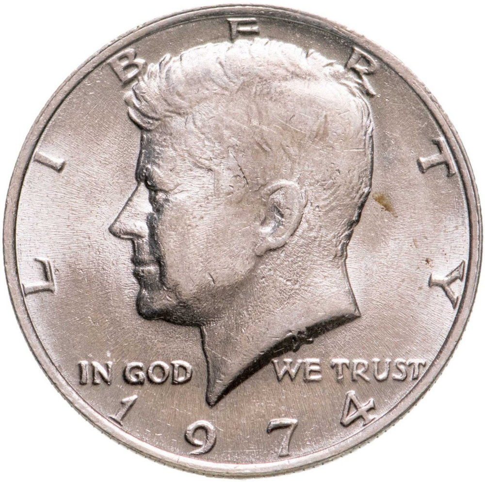 США 50 центов 12 доллара, half dollar 1974 Kennedy Half Dollar Кеннеди ,  Медь с медно-никелевым покрытием, в сохранности AU-UNC - купить в  интернет-магазине OZON с быстрой доставкой (1312430979)