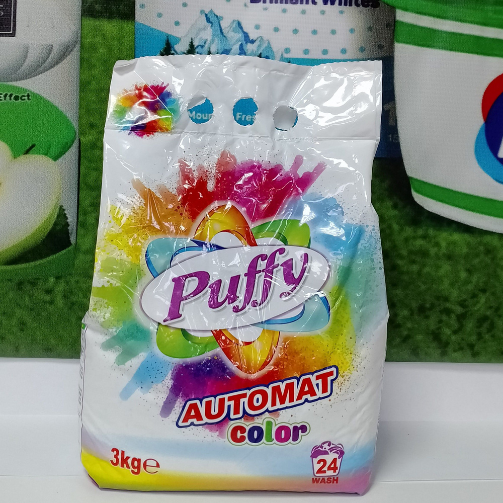 Puffy Стиральный порошок 3 кг - купить с доставкой по выгодным ценам в ...