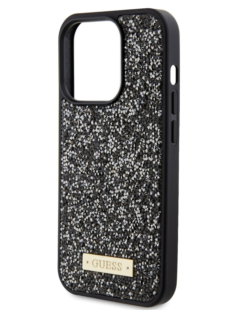 Чехол Guess Diamond Rhinestone на Apple iPhone 15 Pro / для Айфон 15 ...