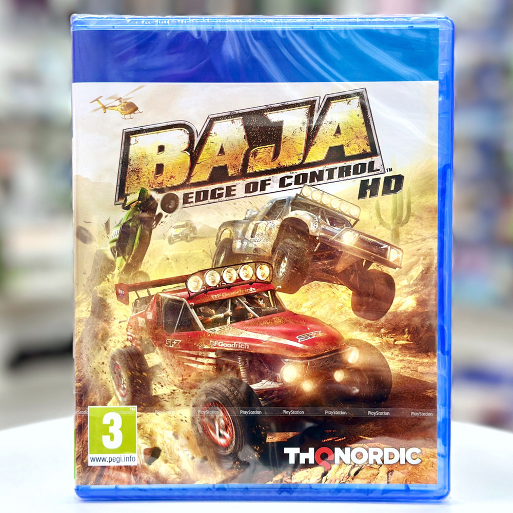 Игра Baja: Edge of Control HD (PS4, Английская версия) диск