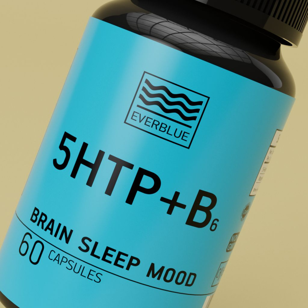 Витаминный комплекс 5-HTP 200 MG + Витамин B6 ("5-HTP + Vitamin B6") Экстракт гриффонии 5 HTP 100 мг #1