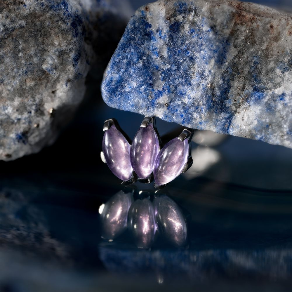 Пирсинг Implant Grade лабрет в ухо, хрящ, хеликс, трагус, конч, мочка ...