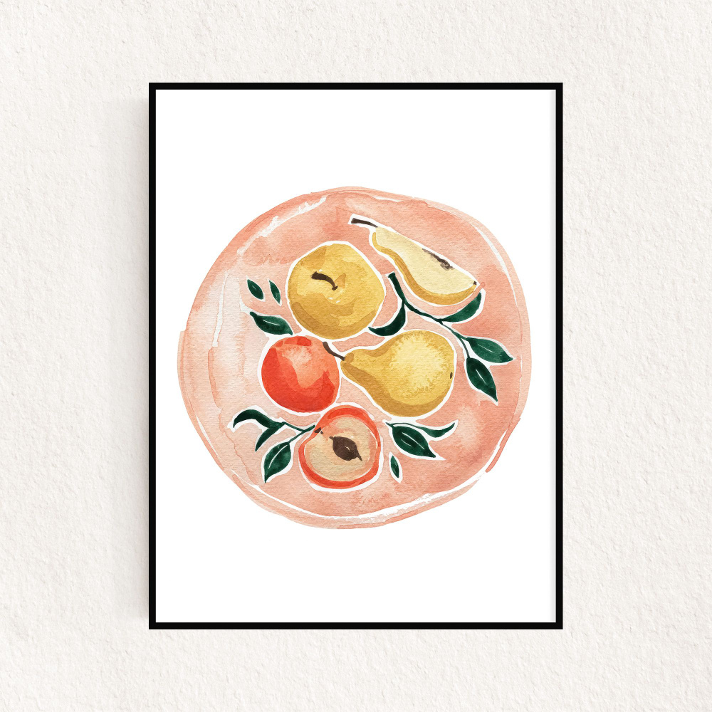 Постер "Fruit Plate", 50х70см #1