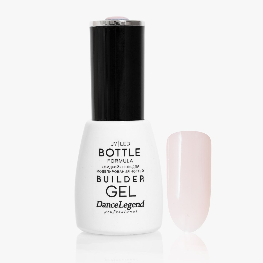 Гель для моделирования ногтей "Dance Legend" Bottle Gel Rose Vanilla #1