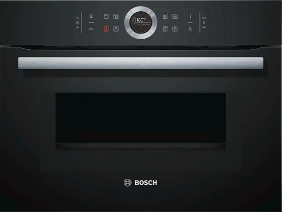 Bosch Электрический духовой шкаф CMG633BB1, 45 см - купить с доставкой ...