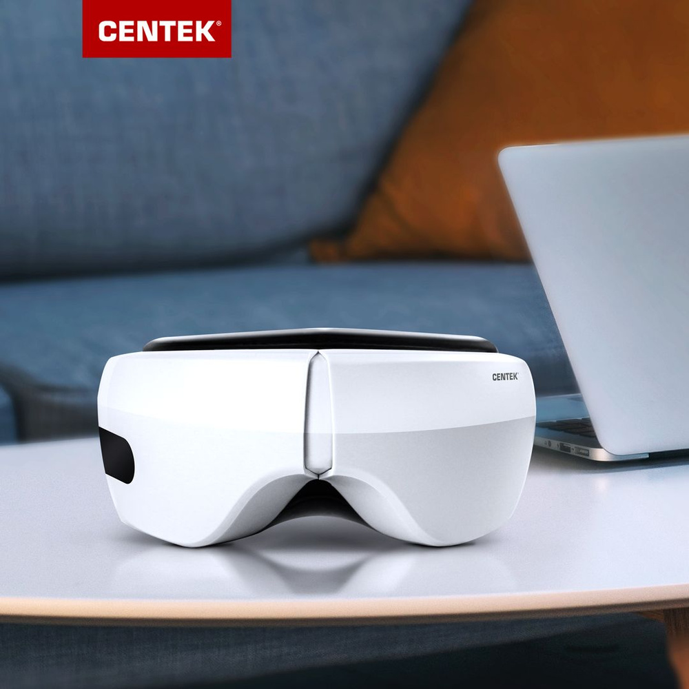 Массажер для глаз электрический CENTEK CT-2605, массажер очки от отеков ...