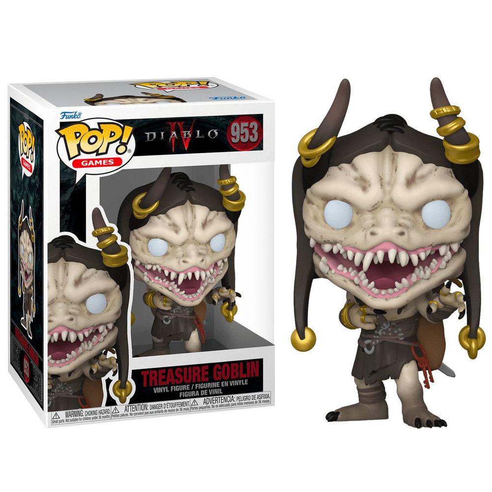 Фигурка Funko Pop! Diablo: Treasure Goblin (Фанко Поп Гоблин с сокровищами  из игры Диабло IV)