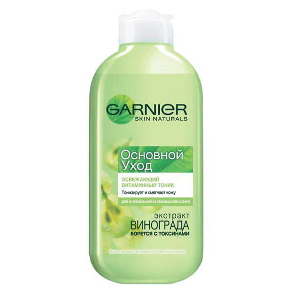 Основной Уход GARNIER Skin Naturals освежающий для нормальной и смешанной кожи 200мл  #1