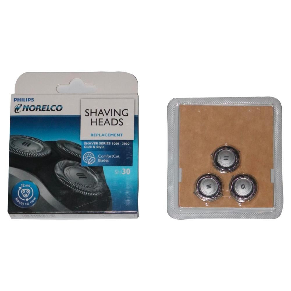 Бритвенные головки PHILIPS SH30 Shaver series 3000 - купить с доставкой ...