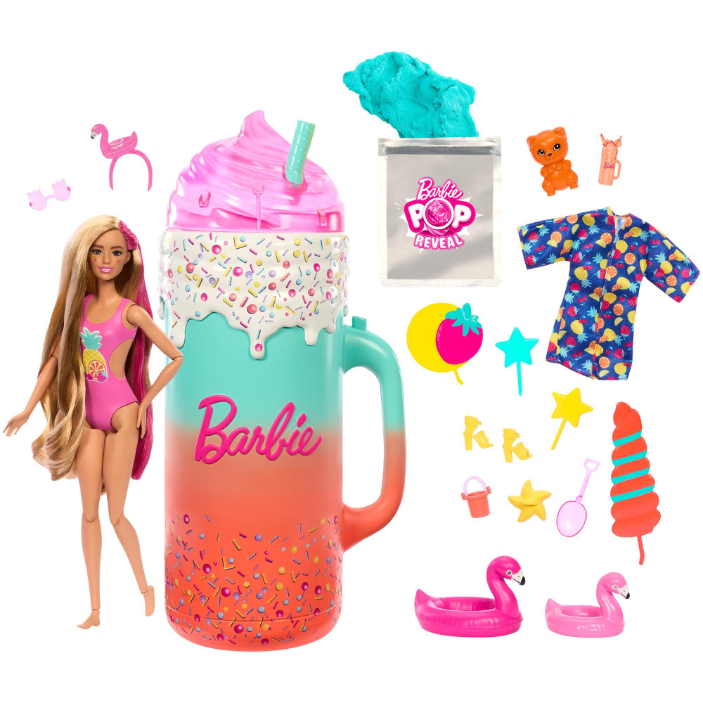 Barbie Pop Reveal Rise Surprise HRK57 OZON 1379603268