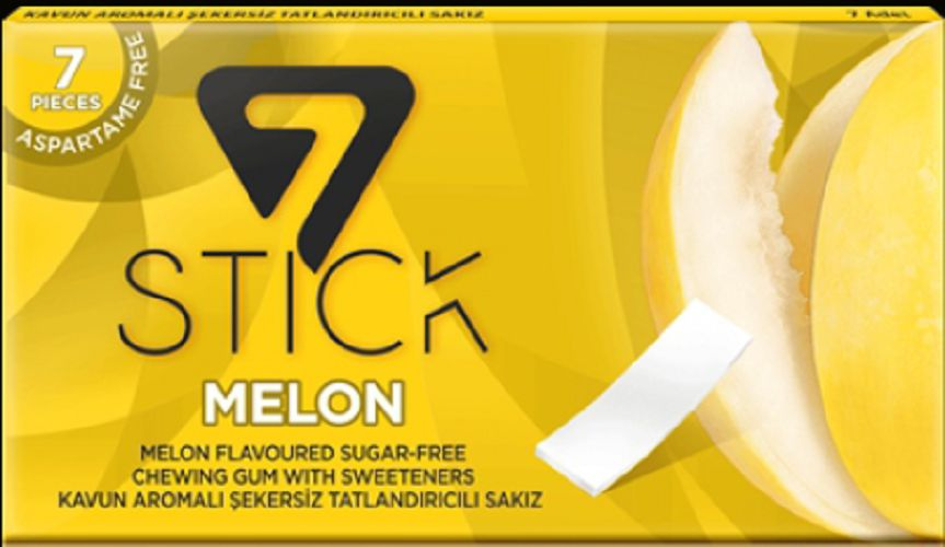 Жевательная резинка 7STICK со вкусом Melon Дыня #1