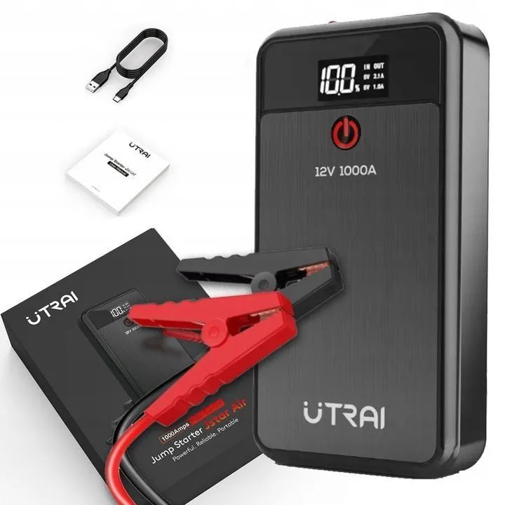 Пусковое устройство стартер UTRAI Jstar Air POWERBANK 29600 мАч 1000 А ...