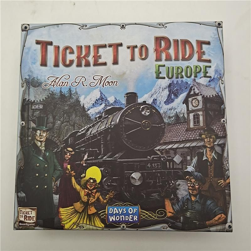 Английская настольная карточная игра "Ticket to Ride Европа" - купить с ...