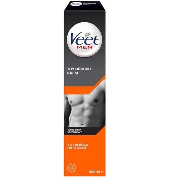 Крем для депиляции Veet Men, 200мл #1