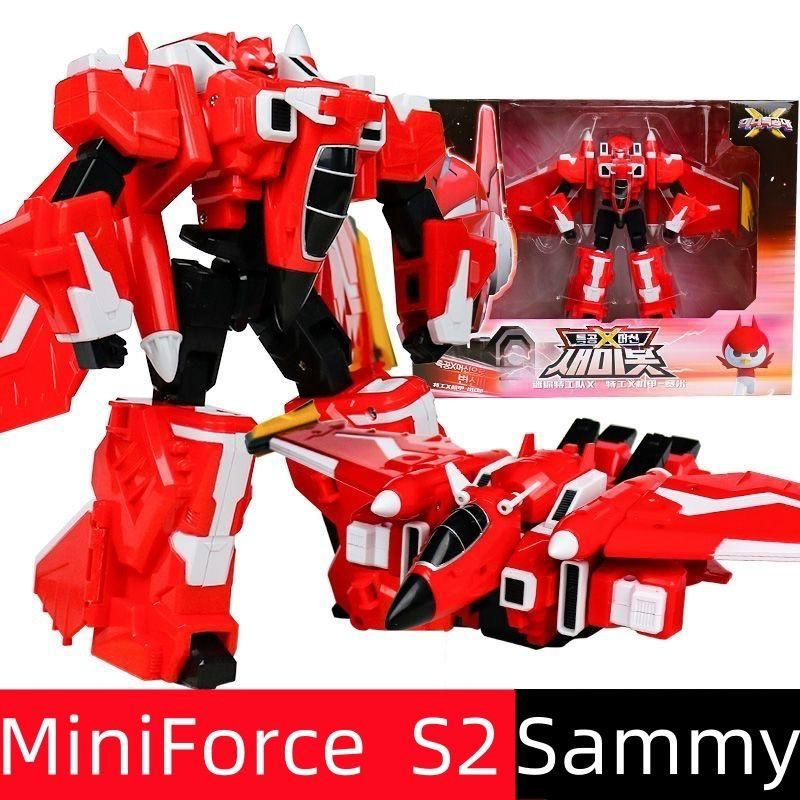 Mini Force(Мини-специальная команда), МиниФорс игрушка, Подарки для детей, Деформационный робот, S2, #1