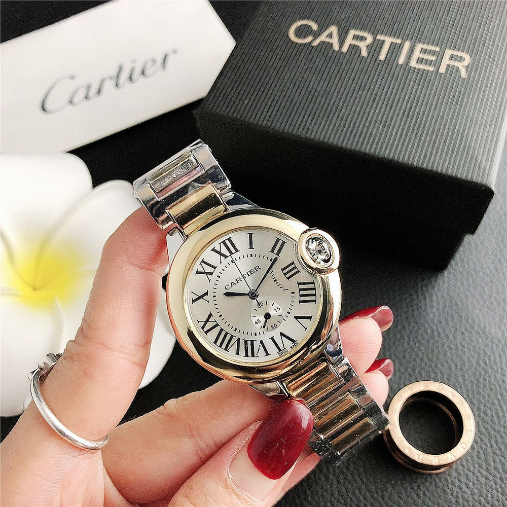 CARTIER драгоценность Часы наручные Кварцевые #1