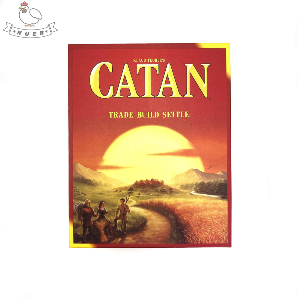 YY-Настольная игра Catan (Колонизаторы).На английском языке. - купить с  доставкой по выгодным ценам в интернет-магазине OZON (1395562189)