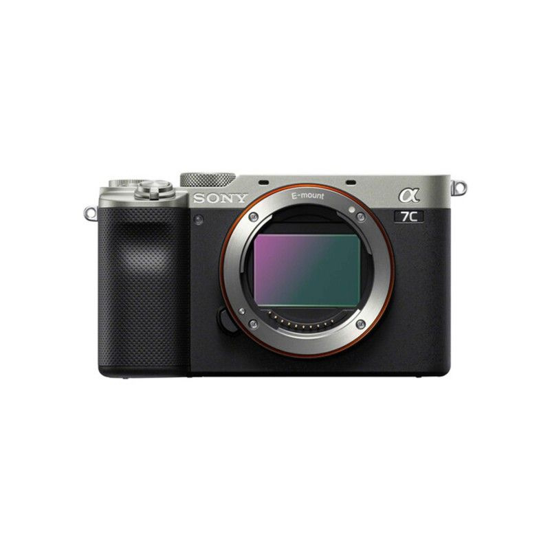 фотоаппарат SONY ALPHA ILCE A7C BODY SILVER #1