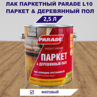 Лак акриловый parade l70 деревянный интерьер матовый