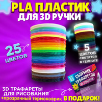 Низкотемпературный PCL Пластик для 3D-Ручки: Светящийся в Темноте