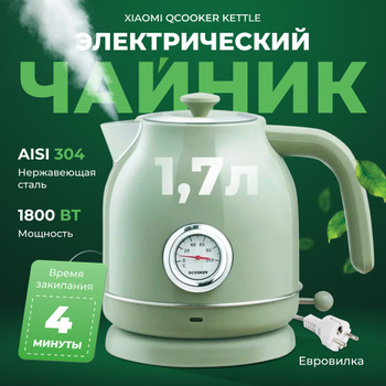 xiaomi qcooker retro electric kettle