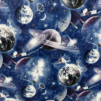 Обои Рисунок Космос – купить в интернет-магазине OZON по низкой цене