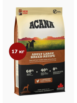 Acana heritage adult on sale large breed 17kg