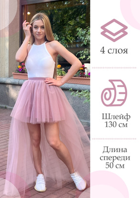 Юбка-пачка со шлейфом своими руками | High low dress, Dress, Fashion