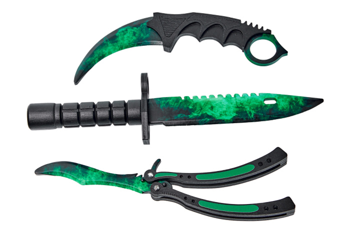 Набор Бабочка -Керамбит-М-9/Butterfly Knife-Karambit-M9 Bayonet ...