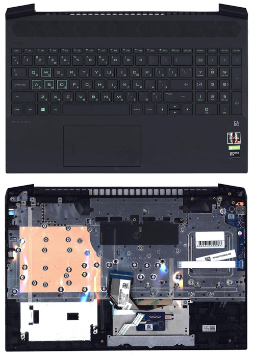 Клавиатура для ноутбука HP Pavilion Gaming 15-EC топкейс - купить с ...