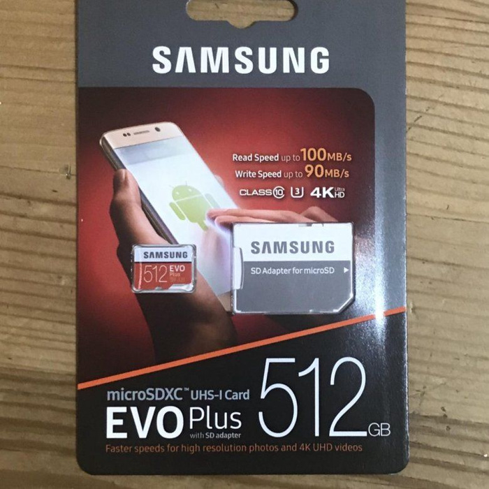 Карта памяти microsd 512 gb samsung