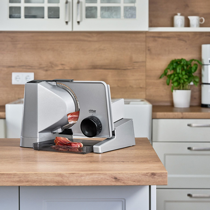 Слайсер-ломтерезка ritter inteso 4, ломтерезка электрическая для ...