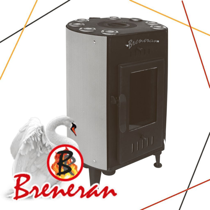 Печь-камин Бренеран сталь, Напольная установка - купить по низким ценам ...
