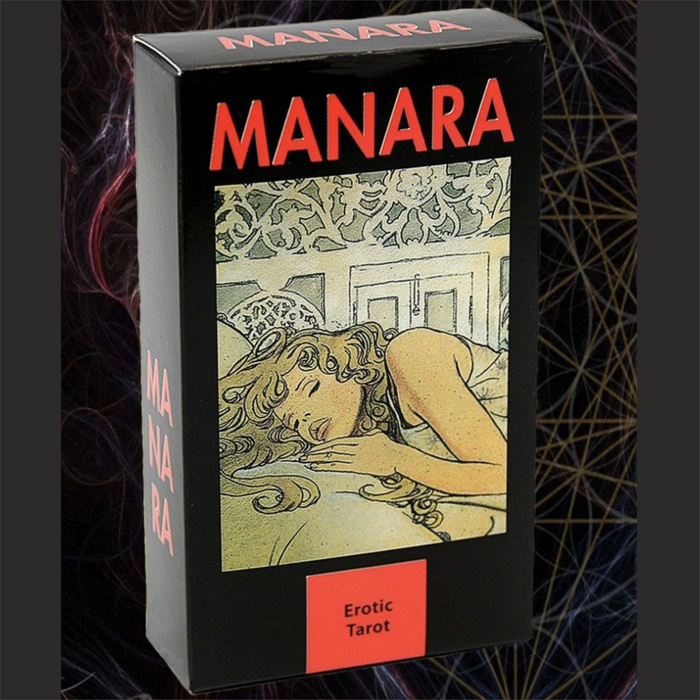 Карты Таро Манара 10,3*6 см, Manara Tarot + подробная инструкция, 78 ...
