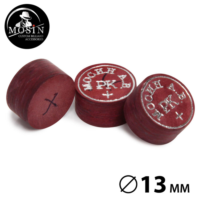 Наклейка для кия А. Мосина РК+ 13мм Medium, многослойная, 1шт. - купить ...