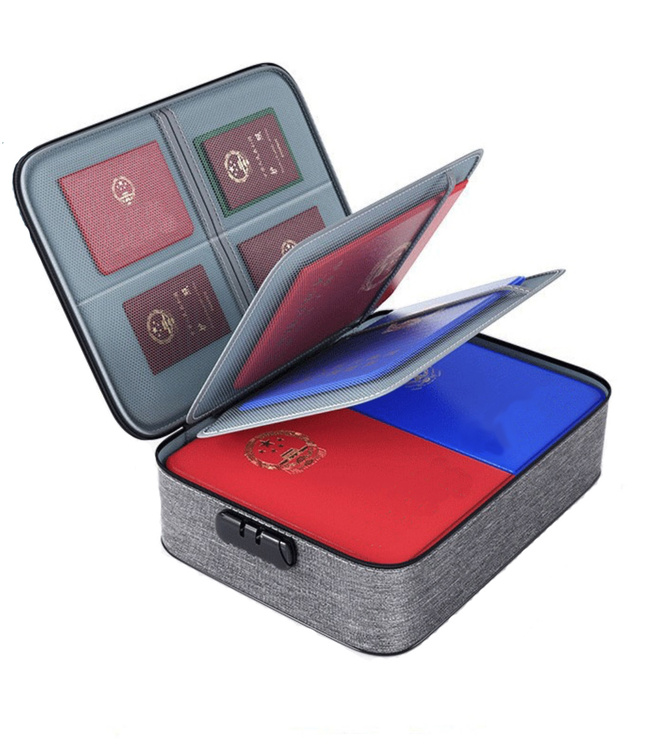 Органайзер для хранения документов с кодовым замком и файлами А4 ...