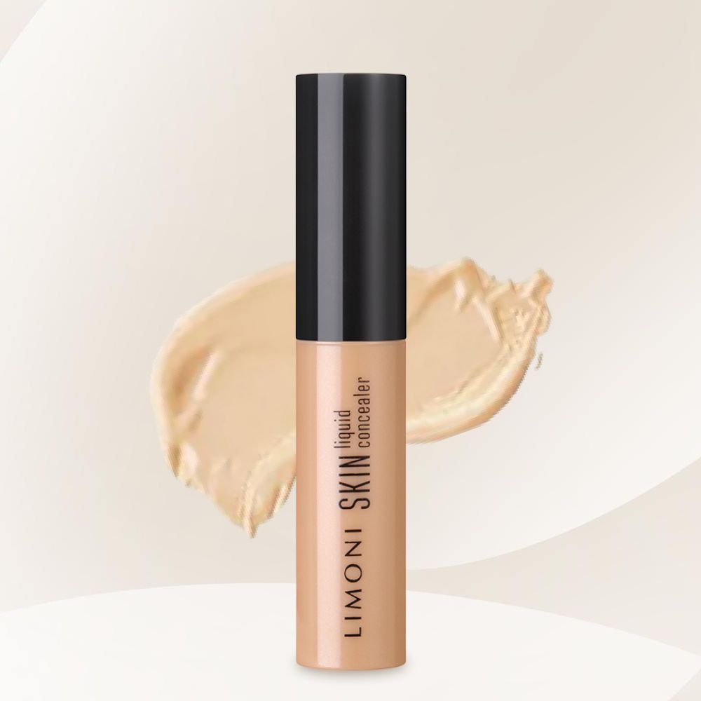 Консилер Skin liquid concealer от Limoni разработанный на основе высококачественных минеральных ингредиентов, имеет нежную кремовую текстуру. Входящие в состав олигоэлементы помогают усилить сияние кожи и активизируют микроциркуляцию, комплекс минералов способствует естественной защите от УФ излучения, а витамин Е оказывает антиоксидантное воздействие и прекрасно увлажняет кожу.  Консилер скрывает следы усталости, придавая взгляду сияющий и отдохнувший вид. Тонкая текстура консилера легко распределяется по коже, не растягивая ее в процессе растушевки, не скатывается и не подчеркивает мелкие морщинки. Подходит для чувствительной кожи.