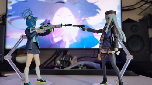 аниме Игровая фигурка figma#573 Girls Frontline HK416 14cm купить