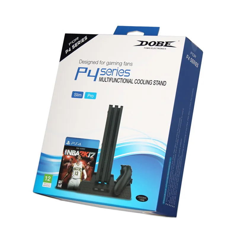 Мультифункциональная охлаждающая станция DOBE для PS4, Slim, PS4 Pro Без индикации, вариант, фото 4