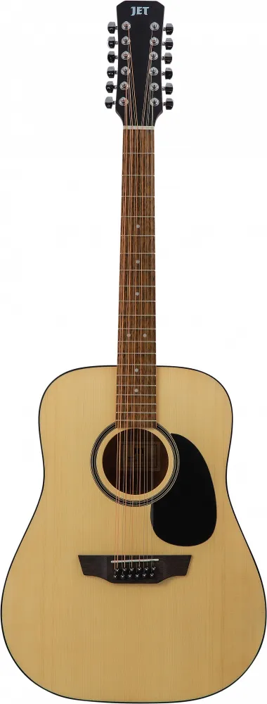 JET Акустическая гитара акустическая JD-255/12 12-струнная, корпус Ель, вариант