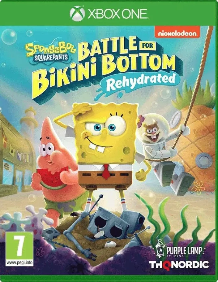 Игра SpongeBob SquarePants: Battle for Bikini Bottom - Rehydrated (Xbox One, Xbox Series, Русские субтитры), вариант