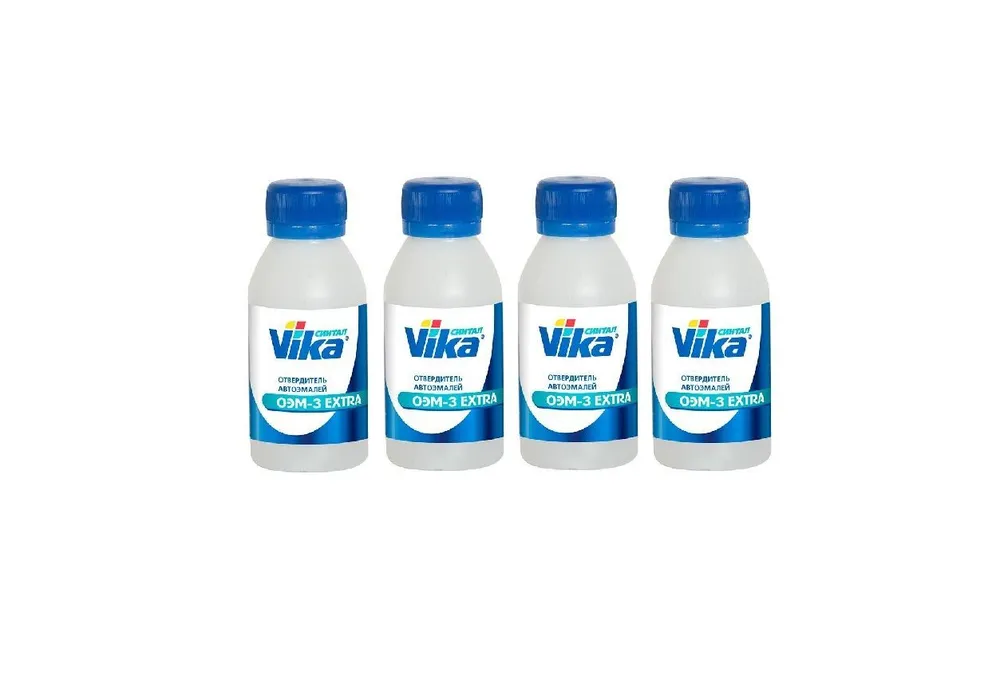 Отвердитель автоэмалей VIKA ОЗМ-3 EXTRA 80 г 4шт, 80 г, 4 шт