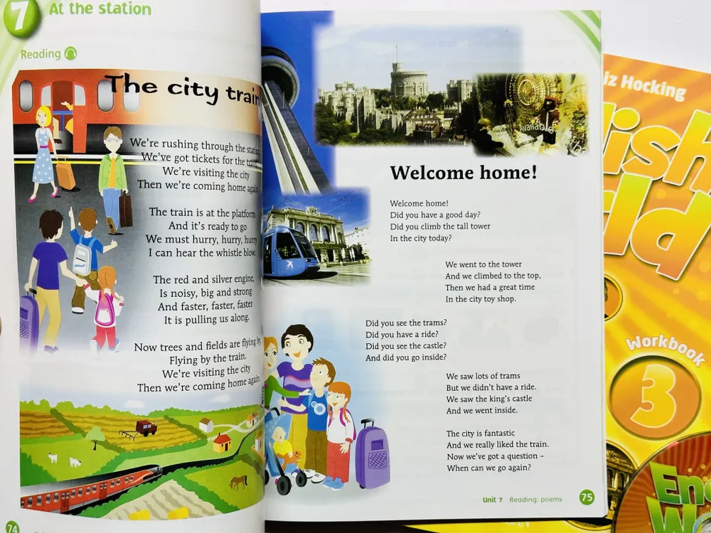 English World 3: Pupil's Book + Workbook + CD, вариант, фото 2