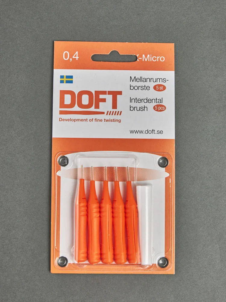Межзубные ершики DOFT 0,4 мм. (5 шт.), 5 шт, фото 6