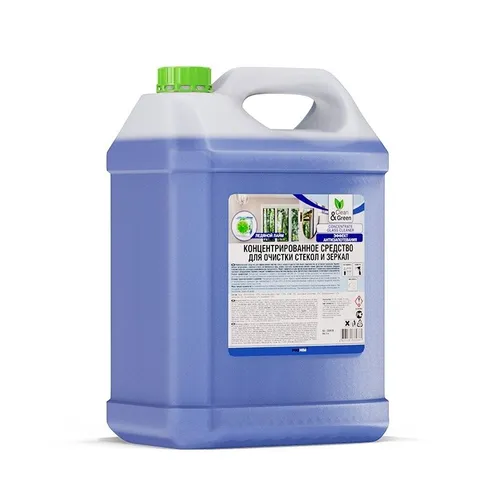 Концентрированное средство для очистки стекол и зеркал 5 кг. Clean&amp;Green CG8036
