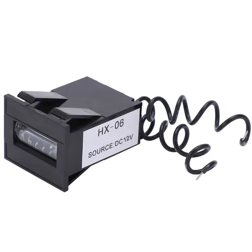 Электромагнитный счетчик импульсов 6 цифр, промышленный сумматор без сброса, LY 0612V, для нефтехими