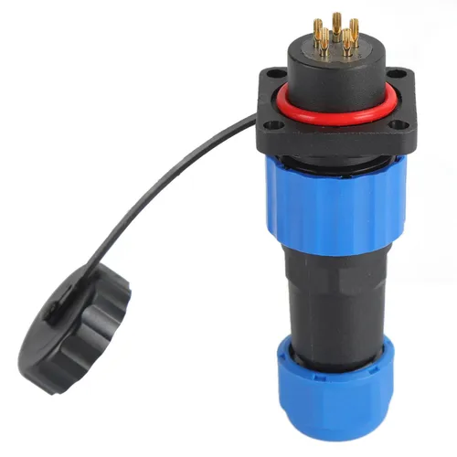 Авиационный разъем IP68, водонепроницаемый разъем, квадратный авиационный соединитель, промышленный