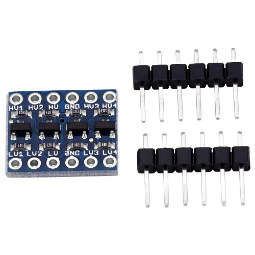 Преобразователь уровня логики I2C, 4-канальный, двунаправленный, 5В/3.3В, модуль для Arduino, Raspbe